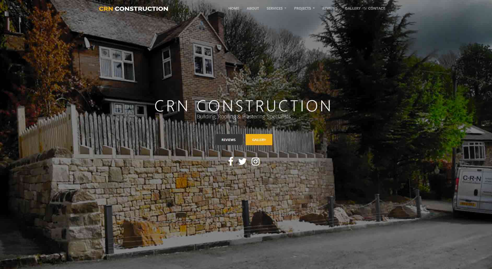 CRN Construction - by Cecil Web Designs