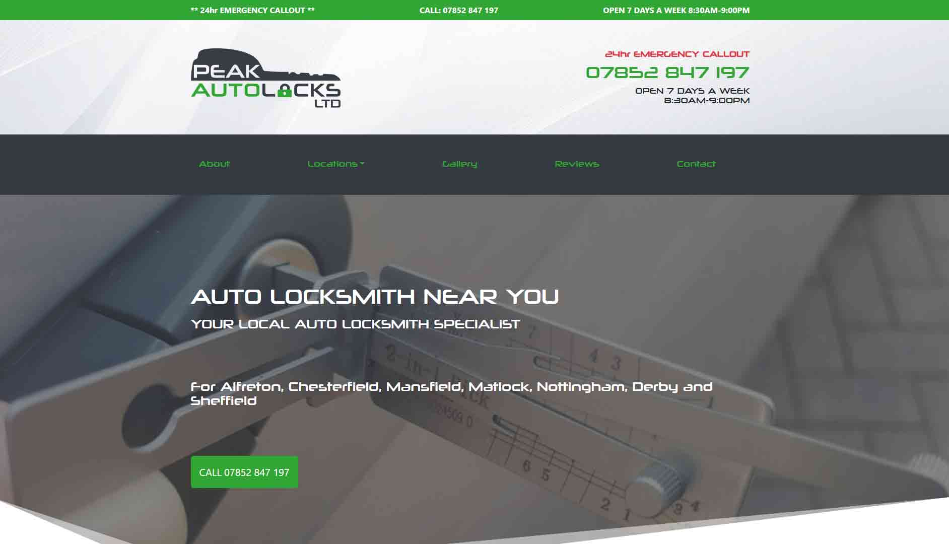 Peak Auto Locks - by Cecil Web Designs