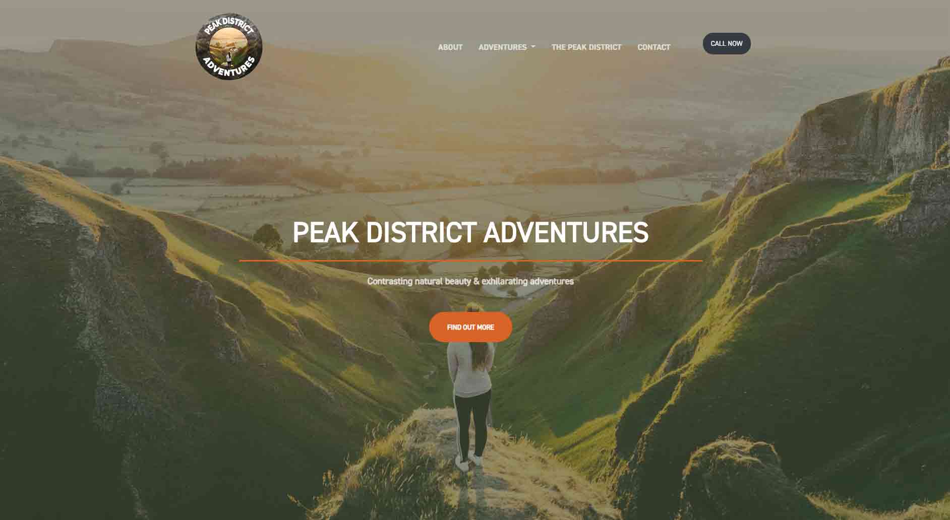 Peak District Adventures - by Cecil Web Designs