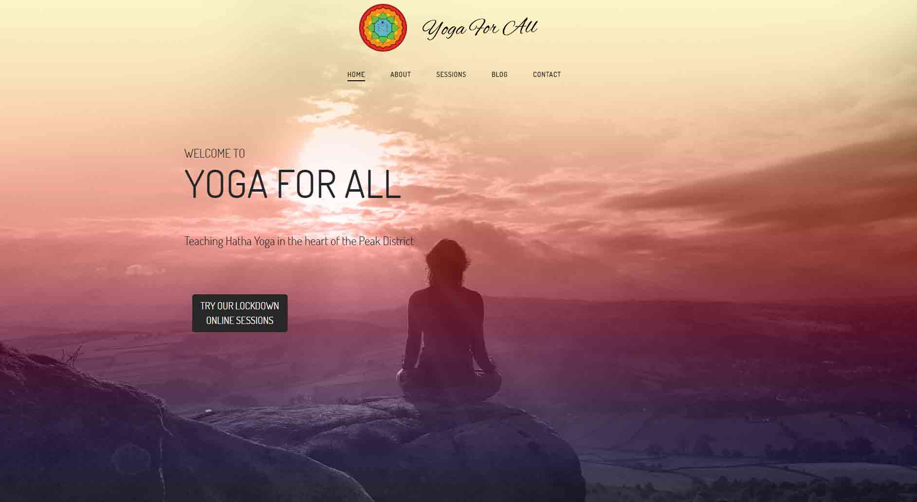 Yoga For All - by Cecil Web Designs